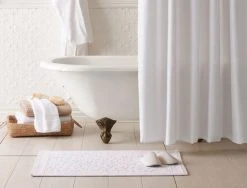 Morgan & Finch Waffle Shower Curtain