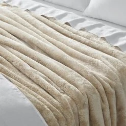 Morgan & Finch Luxton Blanket - Fawn