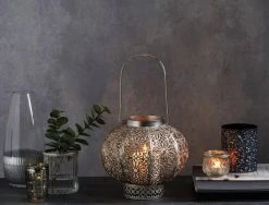 Morgan & Finch Filigree Curved Hanging Lantern
