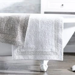 Morgan & Finch Braxton Bath Mats - White -Morgan & Finch Shop 18445801 V06 2