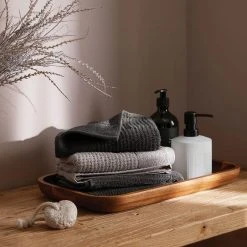 Morgan & Finch Wythe Towel - Charcoal -Morgan & Finch Shop 18860603 V04 1