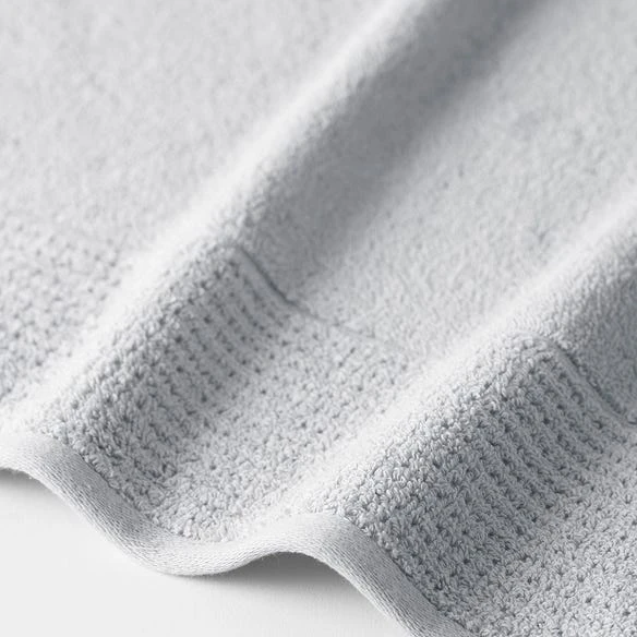 Morgan & Finch Wythe Towel - Silver 5 Morgan & Finch Wythe Towel - Silver - Image 3