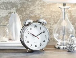 Morgan & Finch Vintage Style Alarm Clock Large