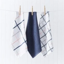 Morgan & Finch Turner Terry Tea Towel Set Of 3