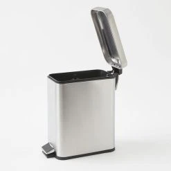 Morgan & Finch Slimline Pedal Bin 5l - Stainless Steel
