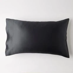 Morgan & Finch White Label Silk Pillowcase - Black -Morgan & Finch Shop 19991210 v01 1