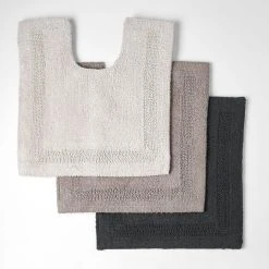 Morgan & Finch Braxton Contour Bath Mat - Zinc -Morgan & Finch Shop 20445702 V12 3