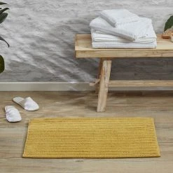 Morgan & Finch Devon Bath Mats - Mustard