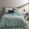 Morgan & Finch Asher Coverlet - Cloud Blue