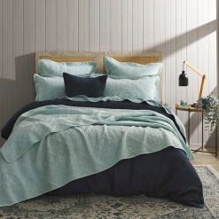 Morgan & Finch Asher Coverlet - Cloud Blue -Morgan & Finch Shop 20491003 v04 1