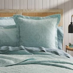 Morgan & Finch Asher Coverlet - Cloud Blue -Morgan & Finch Shop 20491403 p 1 1