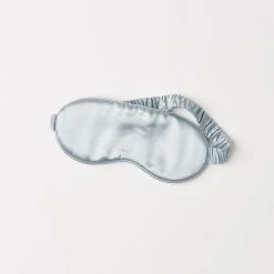 Morgan & Finch Silk Eye Mask - Blue