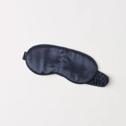 Morgan & Finch Silk Eye Mask - Navy
