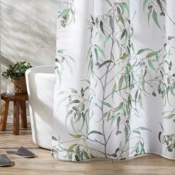 Morgan & Finch Eucalyptus Shower Curtain
