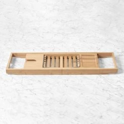 Morgan & Finch Extendable Bamboo Bath Caddy 9 Morgan & Finch Extendable Bamboo Bath Caddy -Morgan & Finch Shop 20654301 V09