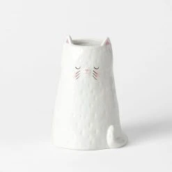Morgan & Finch Cat Vase
