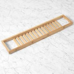 Morgan & Finch Bamboo Bath Caddy - Bamboo