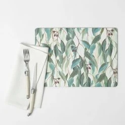 Morgan & Finch Flowering Gum Cork Placemat Set Of 4