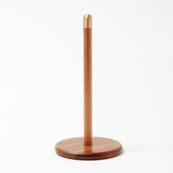 Morgan & Finch Hayes Acacia Paper Towel Holder -Morgan & Finch Shop 21192401 P 1