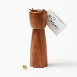Morgan & Finch Hayes Acacia Pepper And Salt Mill