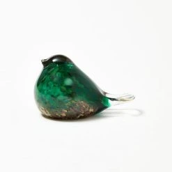 Morgan & Finch Cyril Squat Glass Bird