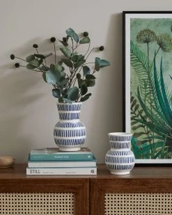 Morgan & Finch Frankie Flared Stripe Vase Small 7 Morgan & Finch Frankie Flared Stripe Vase Small -Morgan & Finch Shop 21431301 P 1