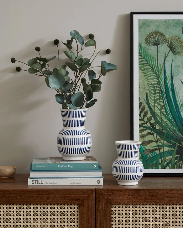 Morgan & Finch Frankie Flared Stripe Vase Small 5 Morgan & Finch Frankie Flared Stripe Vase Small - Image 3