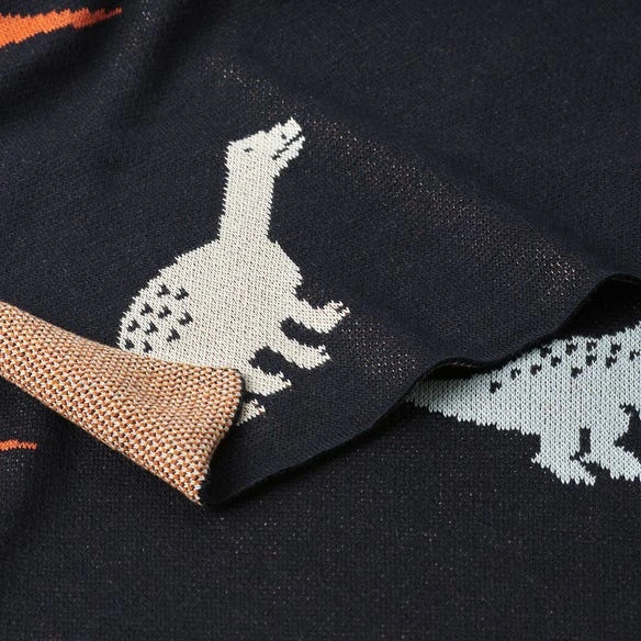 Morgan & Finch Dinosaur Kids Throw 4 Morgan & Finch Dinosaur Kids Throw - Image 2