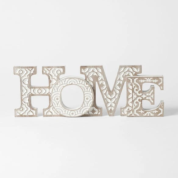 Morgan & Finch Home Word Decoration 3 Morgan & Finch Home Word Decoration