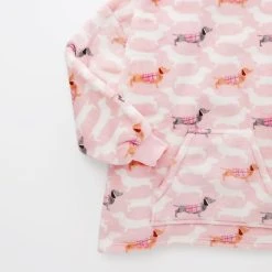 Morgan & Finch Dachsie Kids Hooded Sherpa Blanket 9 Morgan & Finch Dachsie Kids Hooded Sherpa Blanket -Morgan & Finch Shop 21451101 V01 1