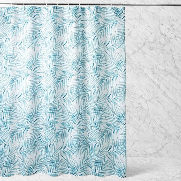 Morgan & Finch Jungle Leaf Shower Curtain 4 Morgan & Finch Jungle Leaf Shower Curtain - Image 2