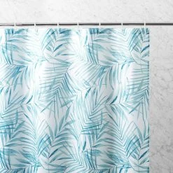 Morgan & Finch Jungle Leaf Shower Curtain