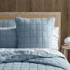 Morgan & Finch Reid Coverlet - Smoke Blue