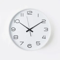 Morgan & Finch Thomas 40cm White Clock