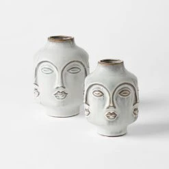Morgan & Finch Rosetta Faces Vase - Large -Morgan & Finch Shop 21707301 V01
