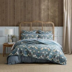 Morris & Co Strawberry Thief Bed Spread -Morgan & Finch Shop 21709901 V05 1