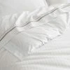 Bed & Bath Cambridge Quilt Cover - White Silver