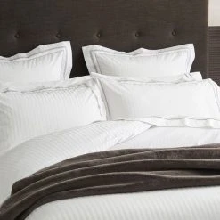 Bed & Bath Cambridge Quilt Cover - White Silver -Morgan & Finch Shop 21714301 V03 1