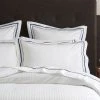 Bed & Bath Cambridge Quilt Cover - White Navy