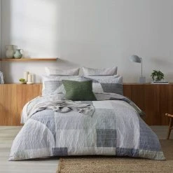 Morgan & Finch Ravenna Quilt Cover - Neutral -Morgan & Finch Shop 21870601 P