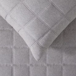 Morgan & Finch Madden Jersey Quilt Cover - Grey -Morgan & Finch Shop 21928801 v01 1