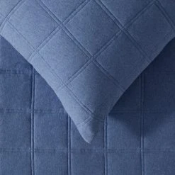 Morgan & Finch Madden Jersey Quilt Cover - Denim