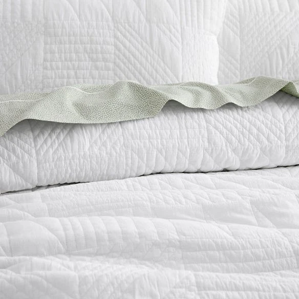 Morgan & Finch Dutton Quilt Cover - White 5 Morgan & Finch Dutton Quilt Cover - White - Image 3
