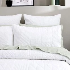 Morgan & Finch Dutton Quilt Cover - White 12 Morgan & Finch Dutton Quilt Cover - White -Morgan & Finch Shop 22044702 P 1