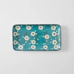 Morgan & Finch Cherry Blossom Dining - Teal -Morgan & Finch Shop 22047301 p 3