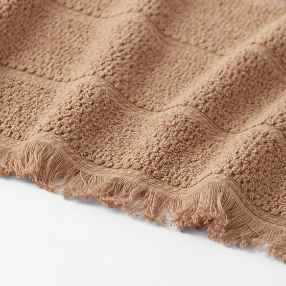 Morgan & Finch Akira Towel - Hazelnut 4 Morgan & Finch Akira Towel - Hazelnut - Image 2