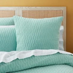 Morgan & Finch Callington Quilt Cover - Aqua 13 Morgan & Finch Callington Quilt Cover - Aqua -Morgan & Finch Shop 22071701 P 1