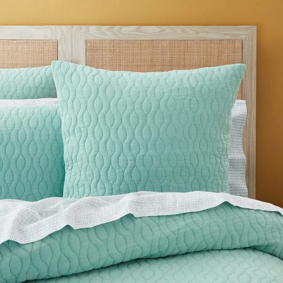 Morgan & Finch Callington Quilt Cover - Aqua 8 Morgan & Finch Callington Quilt Cover - Aqua - Image 6
