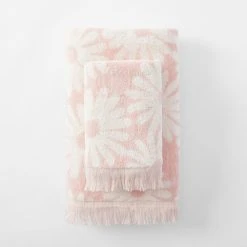 Morgan & Finch Daisy Towel - Blush