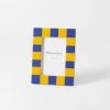 Morgan & Finch Grant Photo Frames - Yolk/Blue